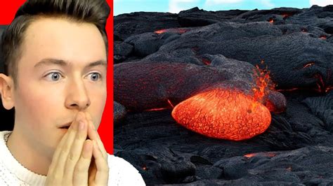 Riesen Lava Blase Platzt Youtube