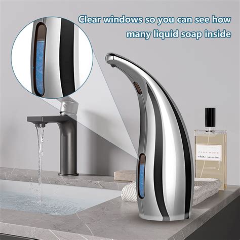 Automatic Soap Dispenser Touchless Liquid Dispenser Hand Soap Dispensers Pump No Touch Dish