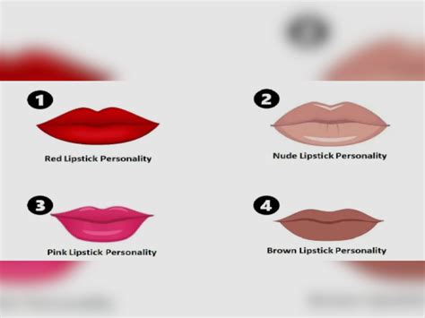 Personality Test The Shade Of Your Favorite Lipstick Has Something To Say About You