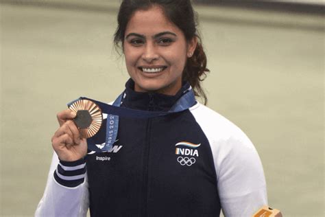 Paris Olympics Manu Bhaker Wins Bronze Becomes First Indian Woman To