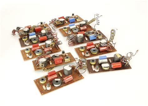 Heco Crossovers 10 Pieces Mid Speaker Parts Spare Parts Others And Accessories Spring Air