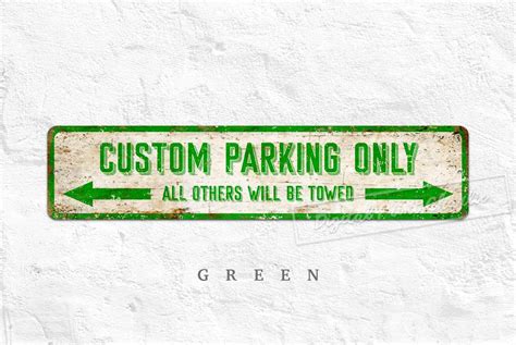 Car Park Signs Parking Only Signs Garage Signs Yard Signs | Etsy