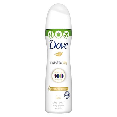 Dove Invisible Dry Spray Compressed Anti Perspirant Deodorant 75ml From