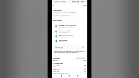 Zomato Order Cancel Money 💰 Refund Live Shorts Zomato Youtubeshorts