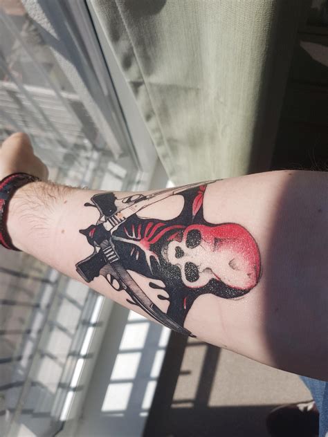 Just got heavily inspired devil may cry tattoo : r/DevilMayCry