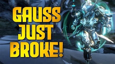 Gauss Just Broke Immortal Speed Warframe Youtube