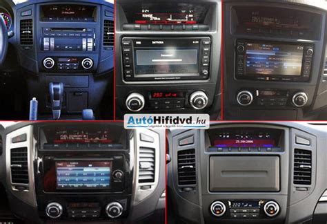 J Mitsubishi Pajero Aut Hifi Magyar M Rkaspec Gps Navig Ci Igo