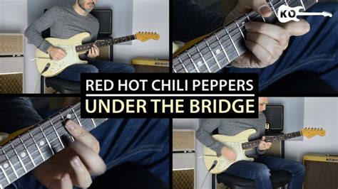 Red Hot Chili Peppers Under The Bridge Electric Guitar Cover By