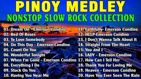 Mga Lumang Tugtuginnonstop Slow Rock Medley Best Nonstop Pinoy Medley