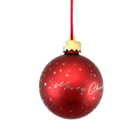 Boule De Noel Merry Xmas Led