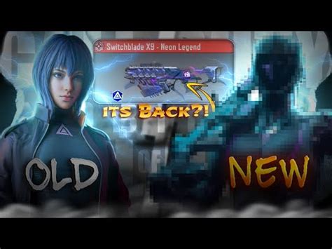 Its Finally Back Switchblade X Neon Legend Youtube