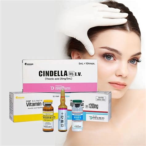 CE Wholesale Glutathione Injection Power Luthione Cindella Glutathione