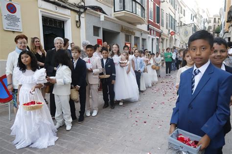 Fotogaler A Celebraci De La Festivitat Del Corpus Christi A Ma