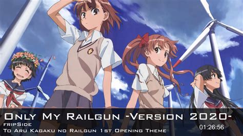 Nightcore Only My Railgun 2020 Version YouTube