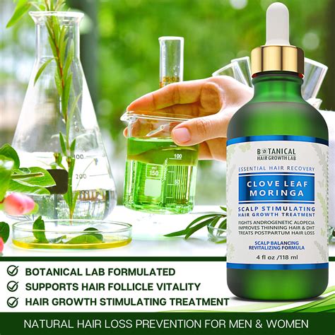 Botanical Hair Growth Lab Scalp Stimulating Treatment Clove Leaf Moringa Scalp Balancing