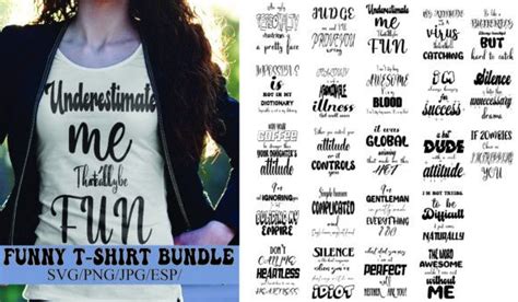 Funny Svg Bundle Funny T Shirt Bundle Graphic By Jannatulferdous177422 · Creative Fabrica