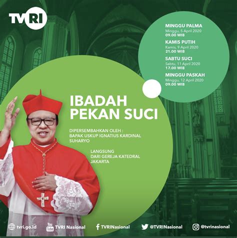 Jadwal Misa Tvri 2021 Jadwal Misa Tvri 2021 Misa Orang Muda Katolik