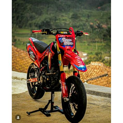 Jual Decal Crf L Supermoto Full Body Costum Desain Kualitas Premium