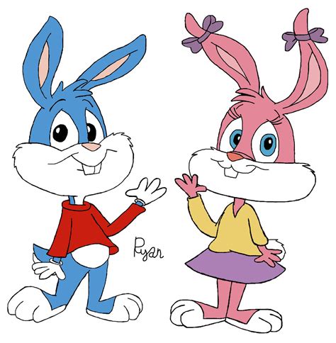 Buster And Babs Bunny By Themusicalsquirrel On Deviantart