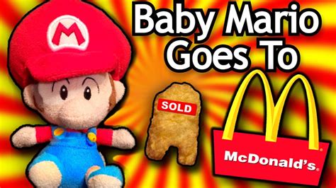 Baby Mario Goes To Mcdonalds Youtube