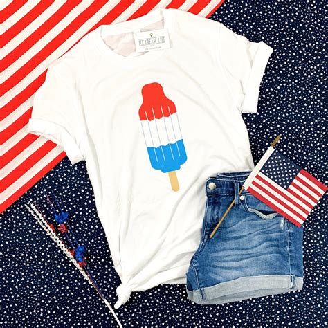 4th Of July Shirt Women Adult Unisex Tee America Patriotic Etsy