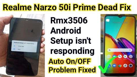 Realme Narzo I Prime System Is T Respond Problem Fix Rmx