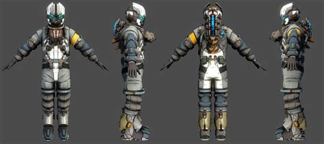 Eva Suit Ds3 Dead Space Dead Space Suits Sci Fi Armor