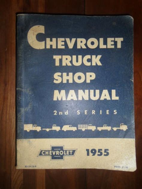 Purchase Genuine Chevrolet Truck Shop Manual Nd Series In