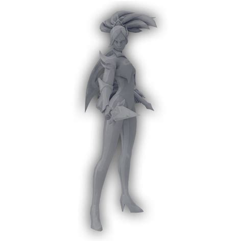 Fichier Obj Prestige Coven Akali 🎲 ・design Pour Imprimante 3d à