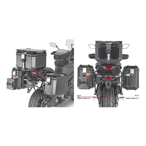 Givi PLO2159CAM Side Case Racks For Outback Side Cases Yamaha Tracer 9