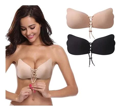 Brasier Invisible Adherible Strapless Push Up Paquete X 2 MercadoLibre