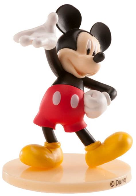 Micky Maus Tortenfigur3D Figur aus Plastik Kuchenaufsteller Höhe 9