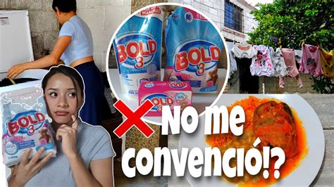 RUTINA DE LAVADO CON PRODUCTOS BOLD Me decepcionó Receta