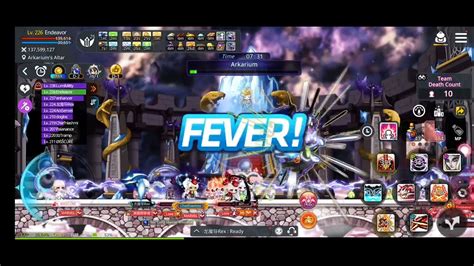 Maplestory M Arkarium Hard Magnus Dual Blade Youtube