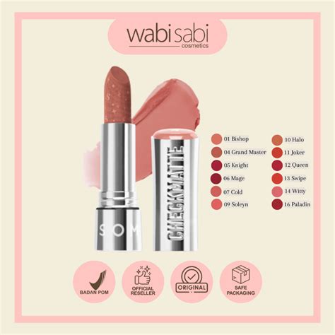 Jual SOMETHINC Checkmatte Transferproof Lipstick Shopee Indonesia