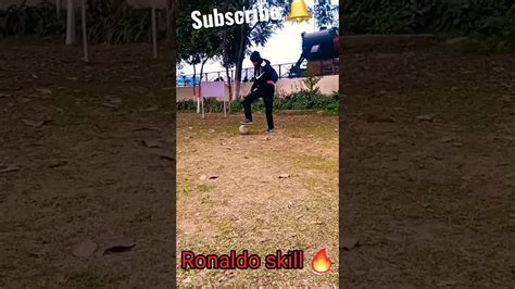 Ronaldo skill ️ || ronaldo best skill || football highlights # ...