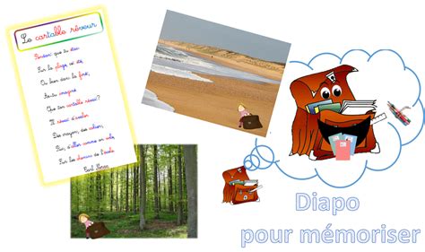 Diaporama Pour Apprendre La Poésie Du Cartable Rêveur Dys é Moi