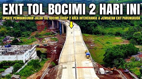 Exit Tol Parungkuda 10 Desember 2022 Jembatan Exit Bocimi 2 Gerbang