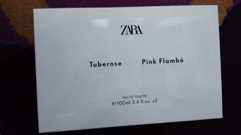 PARFUM ZARA TUBEROSE PINK FLAMBE NEW Kesehatan Kecantikan Parfum