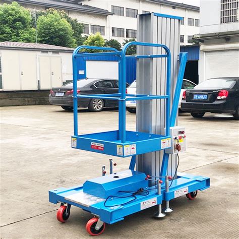 Single Column Vertical Mast Lifts Lift Platform For Sale Scissor