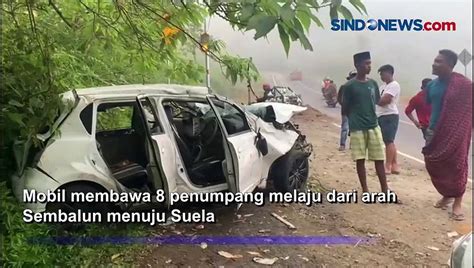 Hilang Kendali Mobil Terjun Ke Jurang Sedalam 20 Meter Di Lombok 3