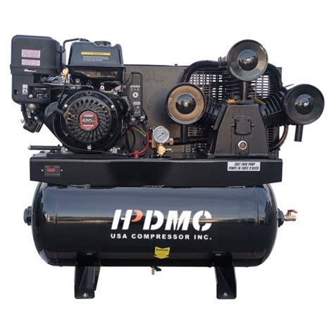 Shop For Hpdmc Gas Driven Piston Air Compressor Hp One Stage Gal