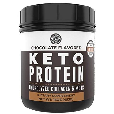 Keto Collagen Protein Powder Chocolate 10g Grass Fed Collagen