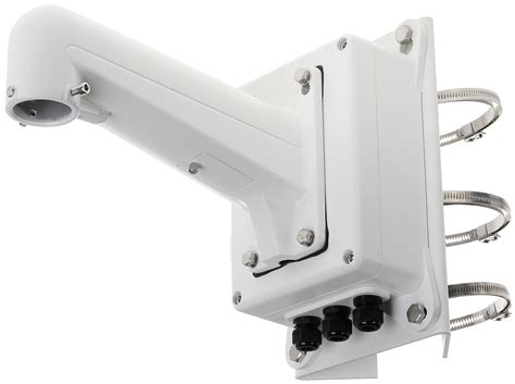 Hikvision DS 1602ZJ BOX POLE Vertical Pole Mount Bracket With Junction