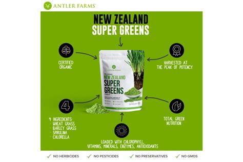 New Zealand Super Greens Antler Farms