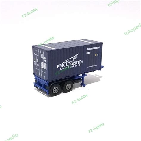 Jual DISKON SPESIAL 1 87 HERPA CONTAINER NYK LOGISTIK SET CHASSIS