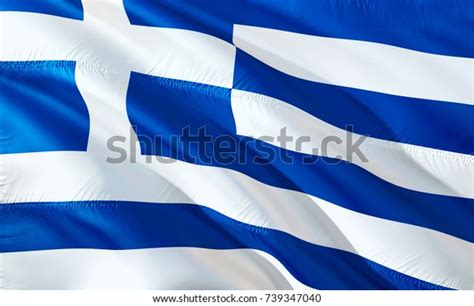 greece flag flag greece hellenic republic stock illustration