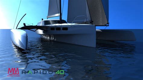 Rapido Trimaran Photos Worlds Fastest Production Cruising Trimaran