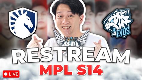 EVOS VS TLID RESTREAM MPL ID S14 WEEK 2 TOP UP DIAMOND CEPAT DAN