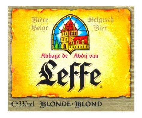 Cerveja Leffe Blonde Abbaye De Leffe